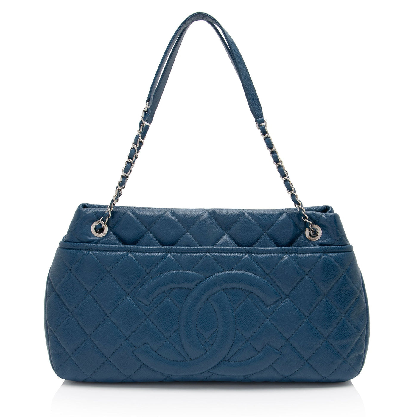 Chanel Caviar Leather CC Timeless Medium Shoulder Bag - Product Image 2