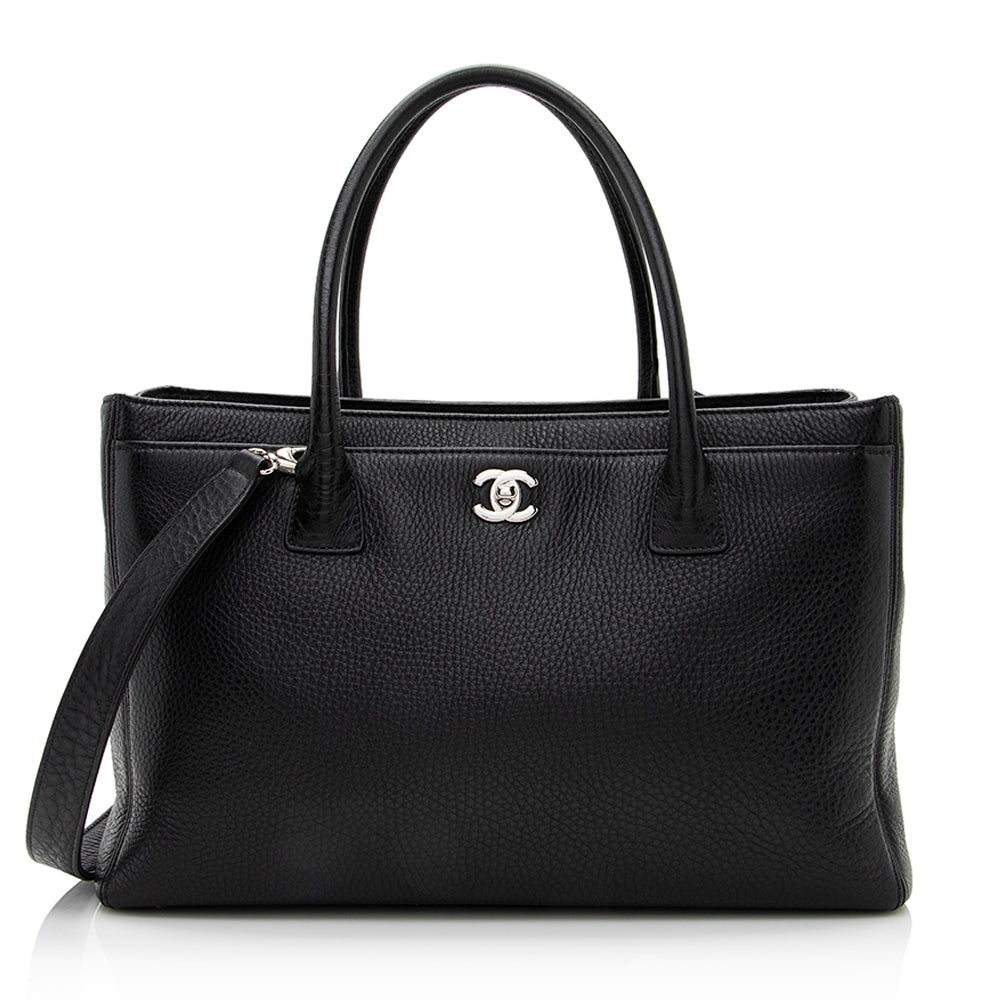 Chanel Caviar Leather Cerf Classic Executive Tote | Studio Nafay