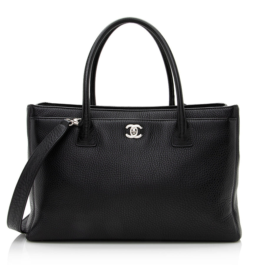 Chanel Caviar Leather Cerf Classic Executive Tote | Studio Nafay