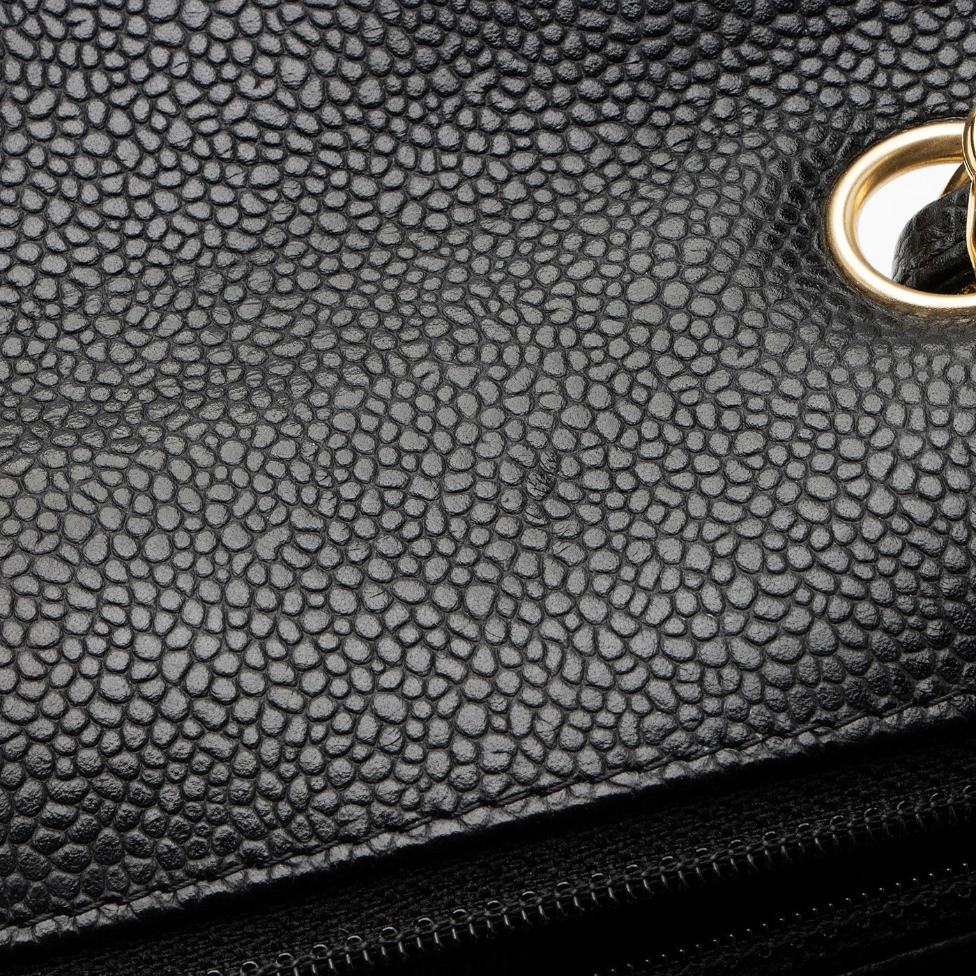 Chanel Caviar Leather Classic Jumbo Single Flap Bag - Product Image 11
