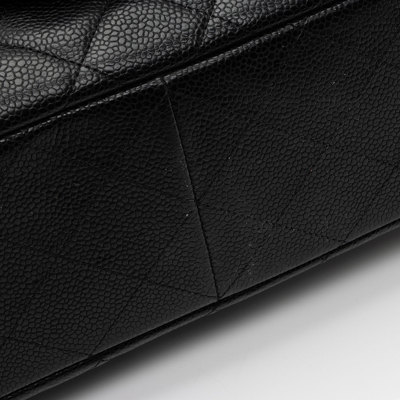 Chanel Caviar Leather Classic Jumbo Single Flap Bag - Product Image 14