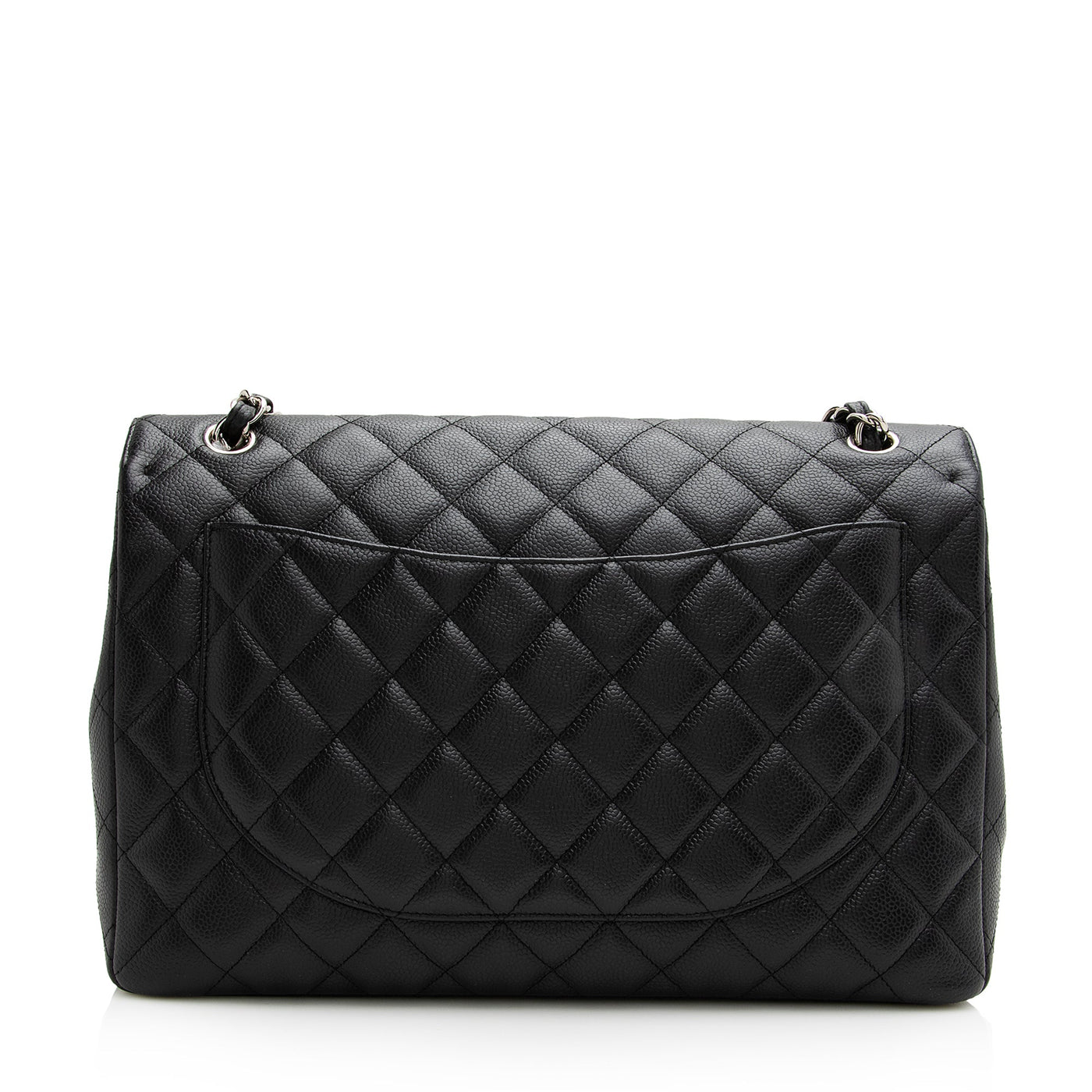 Chanel Caviar Leather Classic Maxi Single Flap Bag - Product Image 3