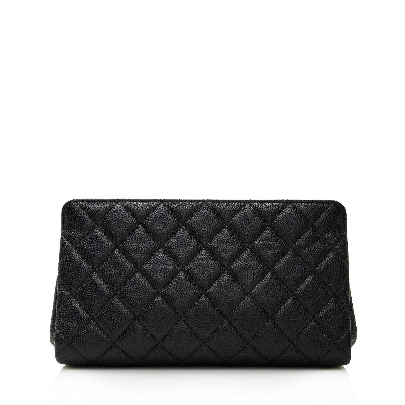 Chanel Caviar Leather Timeless CC Frame Clutch - Product Image 3