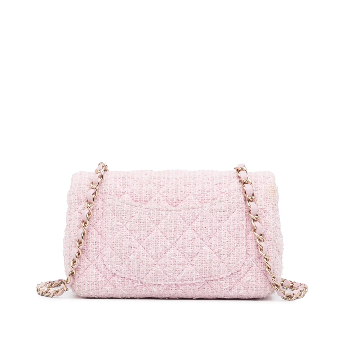 Chanel Classic Mini Rectangular Tweed Flap Bag - Product Image 4