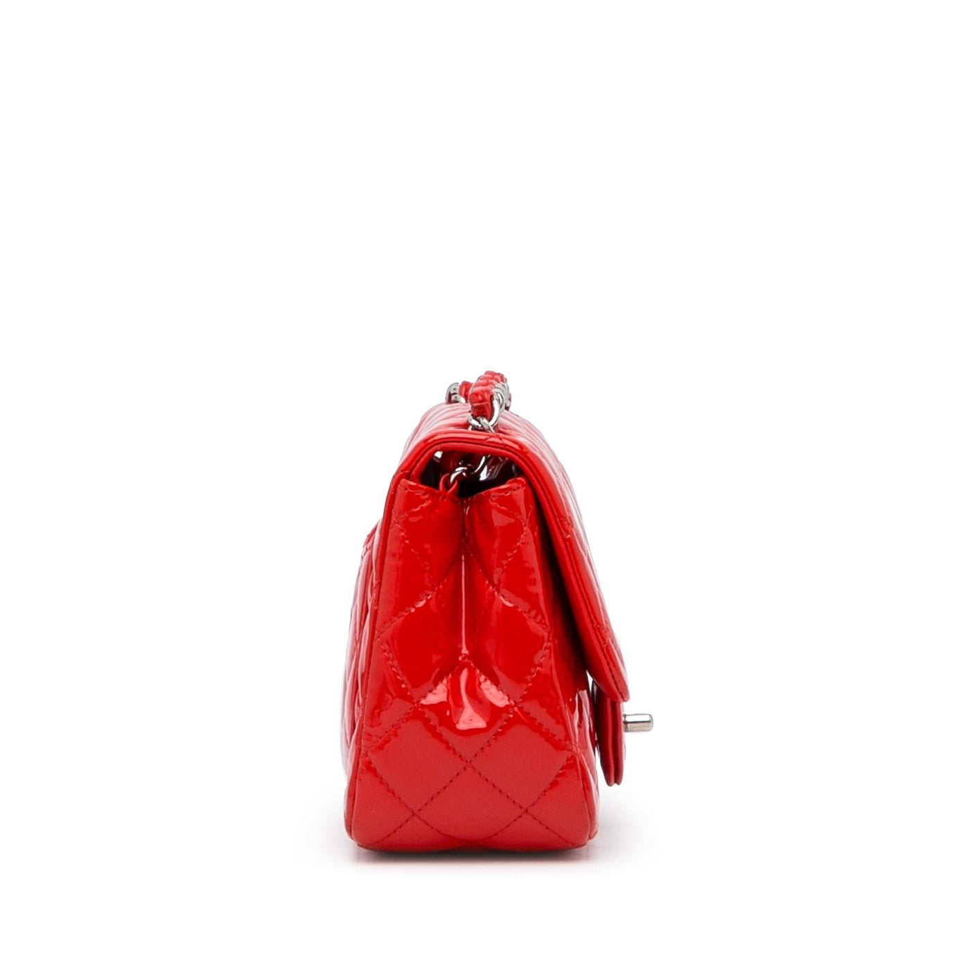 Chanel Classic Mini Square Patent Leather Single Flap - Product Image 3