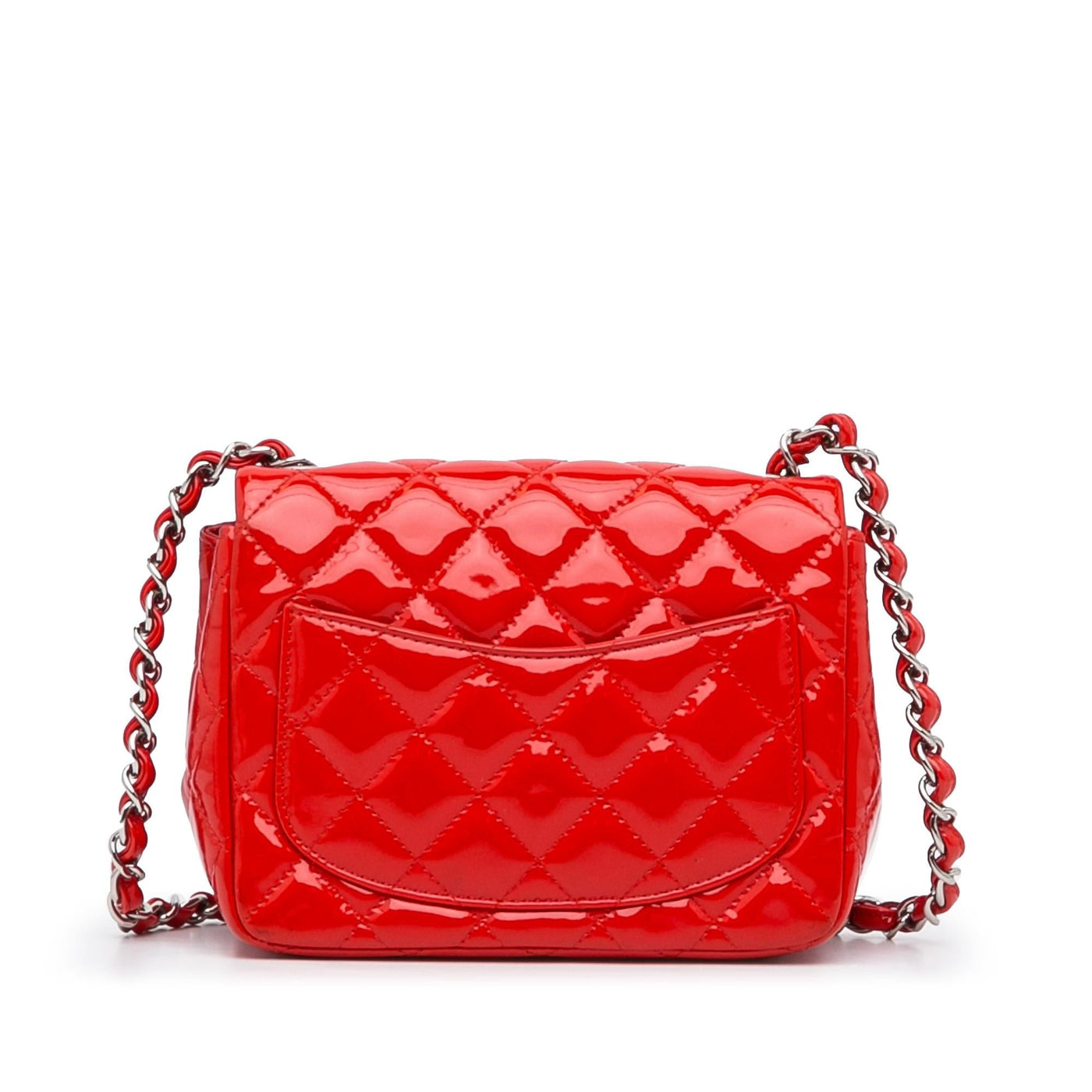 Chanel Classic Mini Square Patent Leather Single Flap - Product Image 4