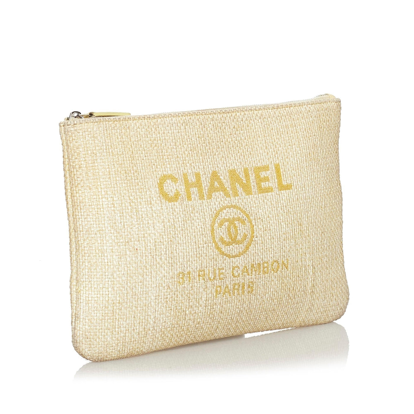 Chanel Deauville O-Case Raffia Clutch Bag - Product Image 2