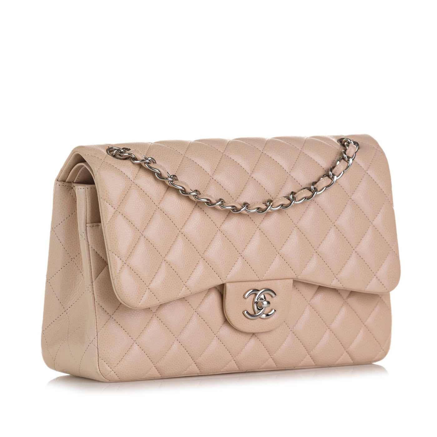 Chanel Jumbo Classic Caviar Double Flap Bag | Studio Nafay