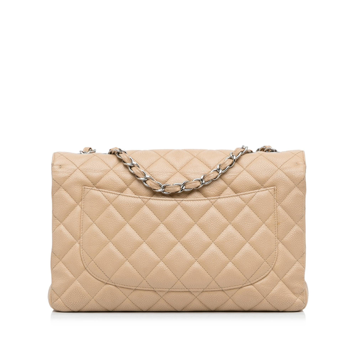 Chanel Jumbo Classic Caviar Single Flap Bag - Product Image 3