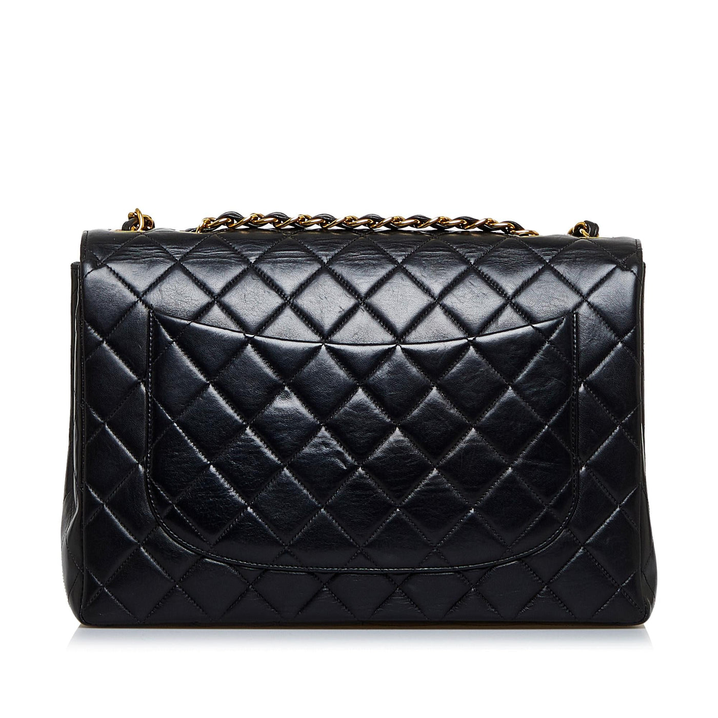 Chanel Jumbo Classic Lambskin Maxi Single Flap - Product Image 2