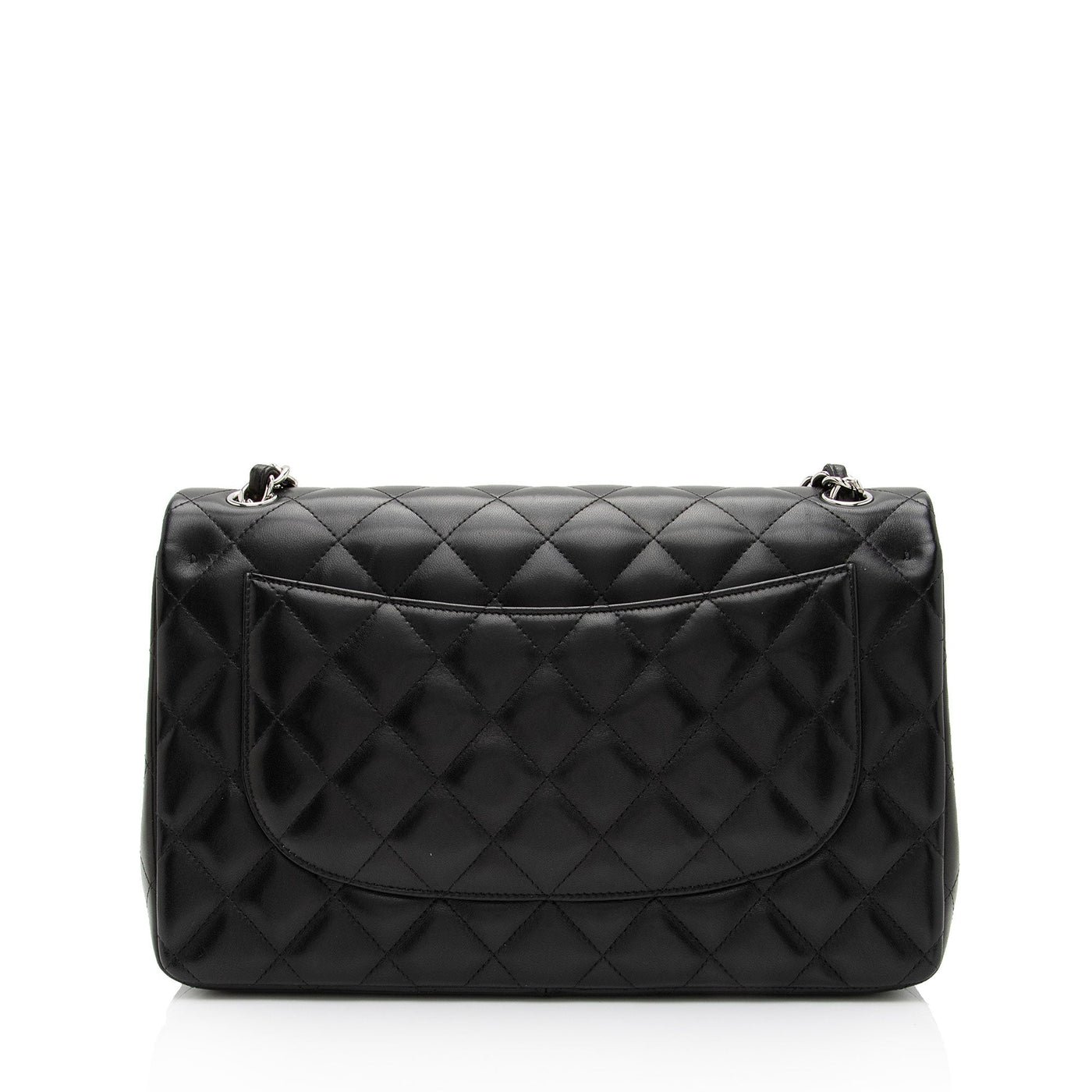 Chanel Lambskin Classic Jumbo Double Flap Bag - Product Image 3