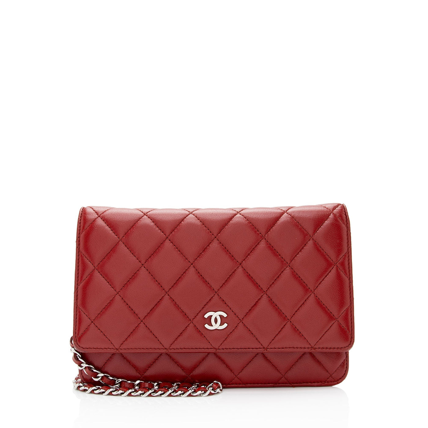 Chanel Lambskin Classic Wallet on Chain Bag | Studio Nafay