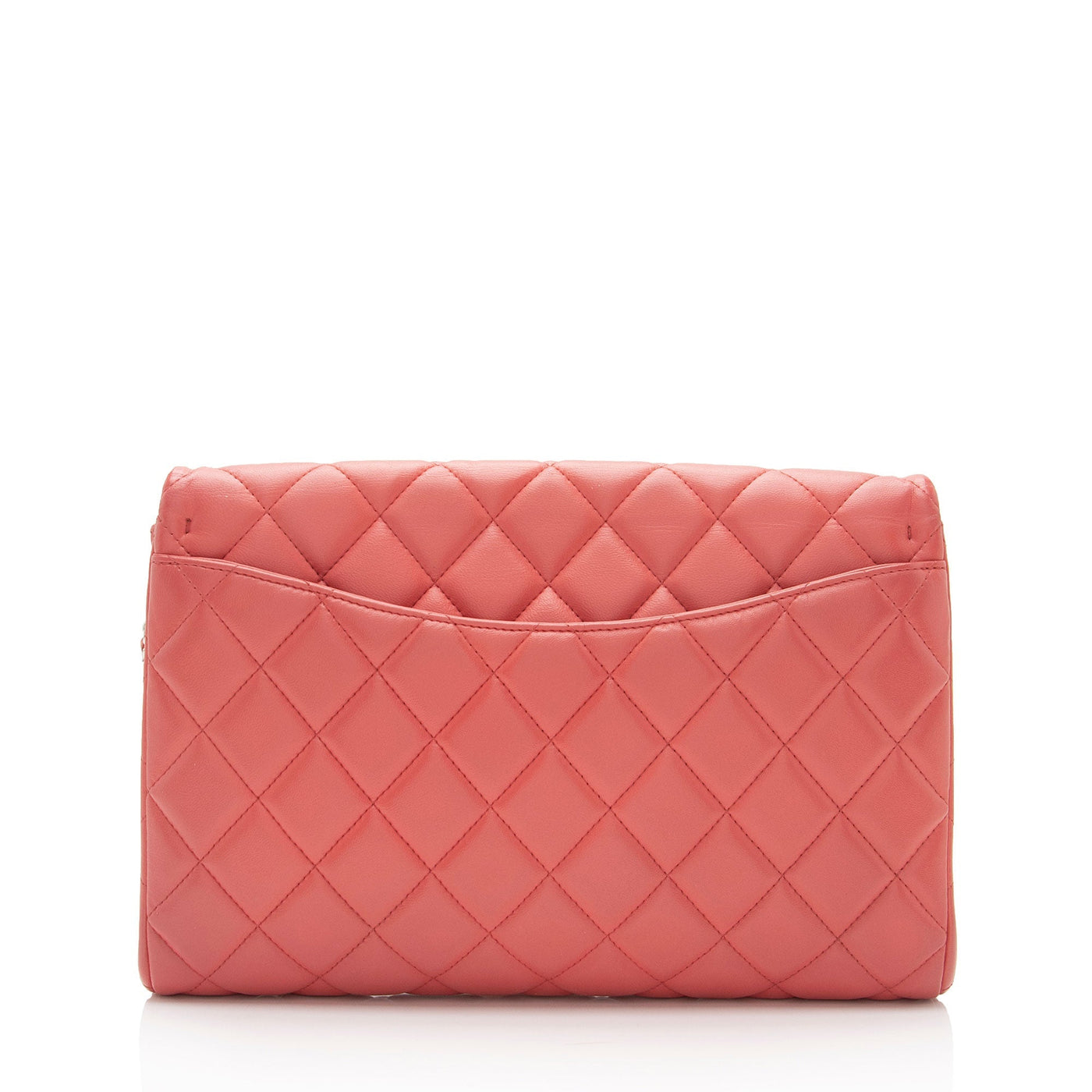 Chanel Lambskin Flap Clutch on Chain - Product Image 3