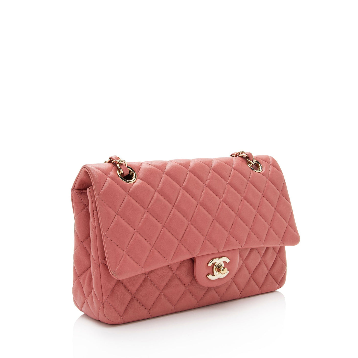 Chanel Limited Edition Lambskin Valentine Classic Medium Single Flap Bag - Product Image 2
