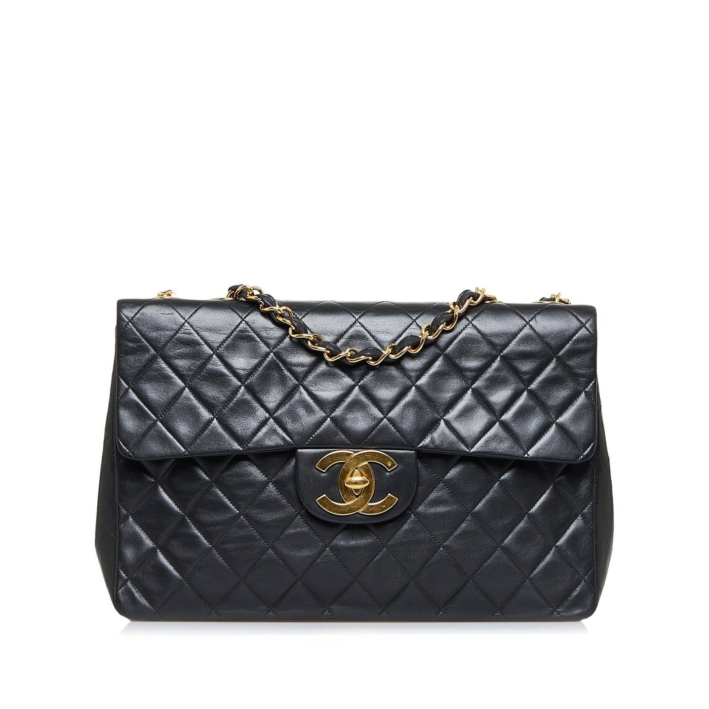 Chanel Maxi Classic Lambskin Single Flap | Studio Nafay