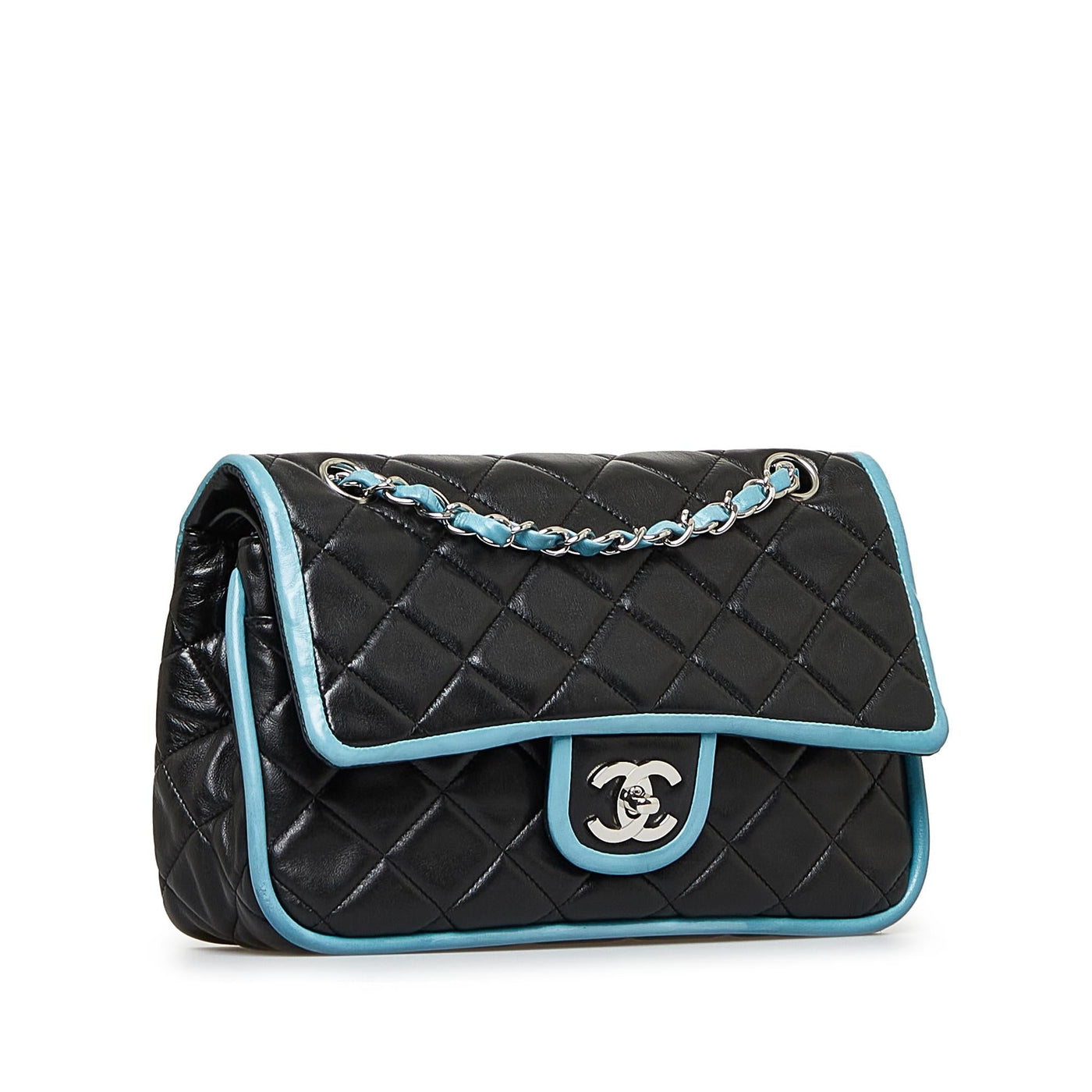 Chanel Medium Classic Lambskin Bicolor Double Flap - Product Image 2