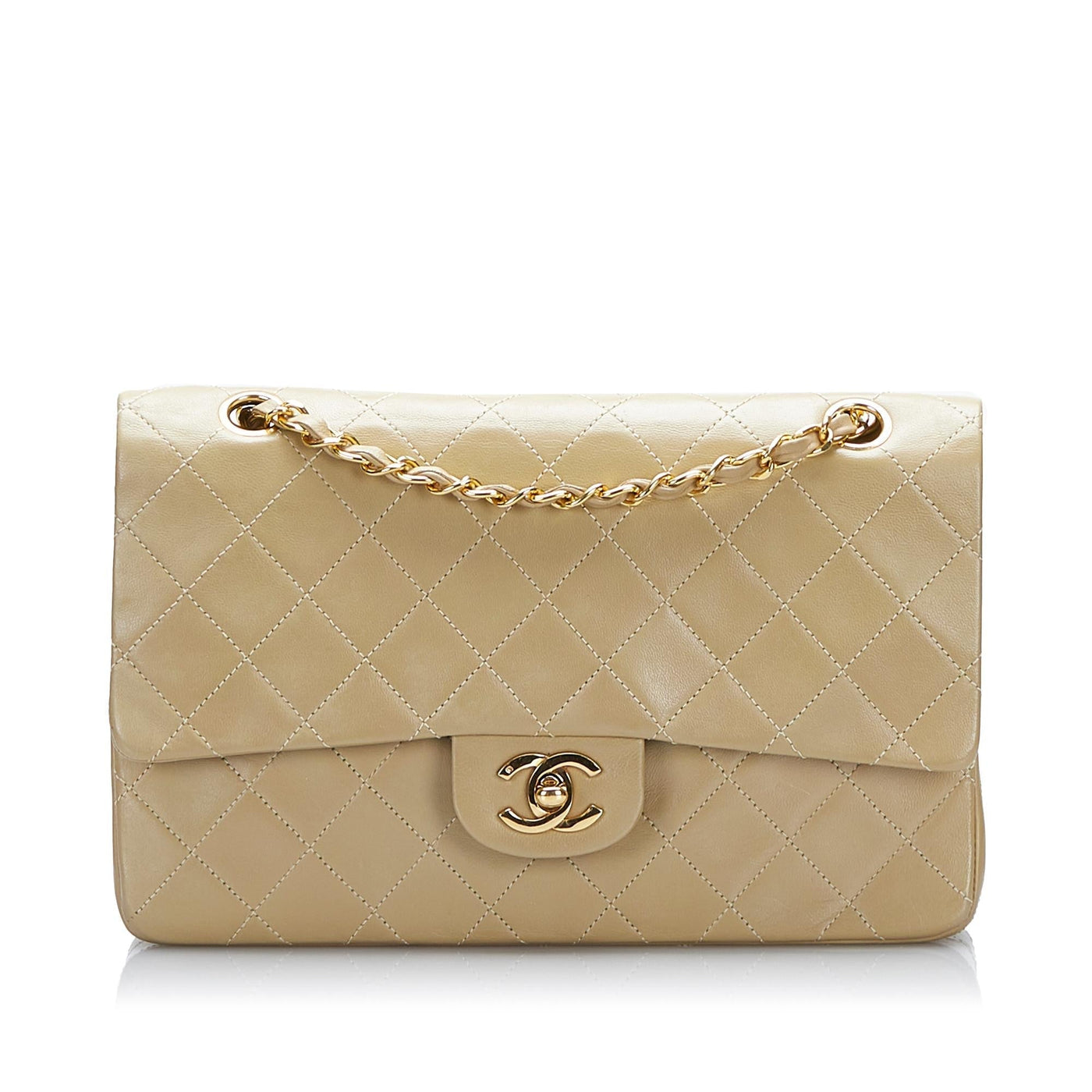 Chanel Medium Classic Lambskin Double Flap Bag | Studio Nafay