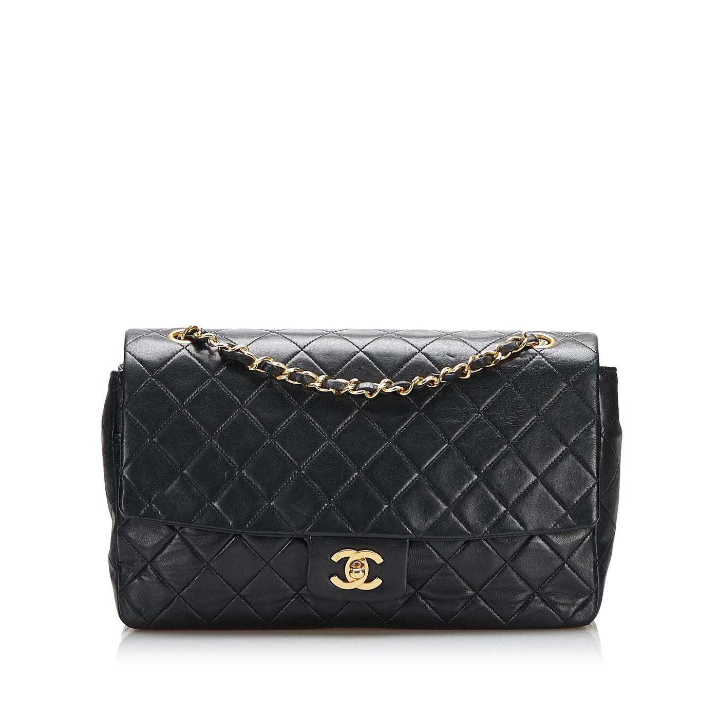 Chanel Medium Classic Lambskin Single Flap | Studio Nafay