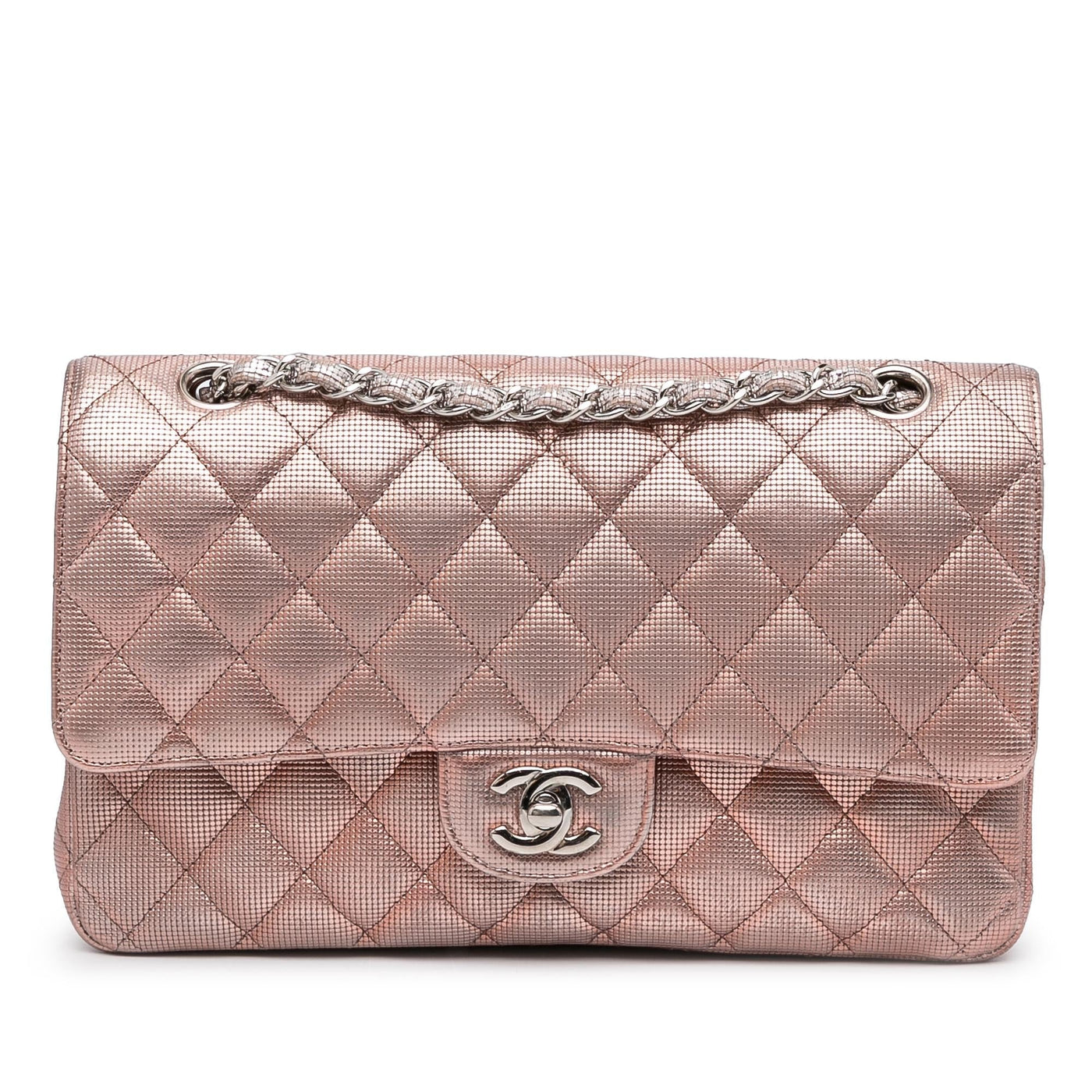Chanel Medium Classic Pixel Effect Double Flap | Studio Nafay