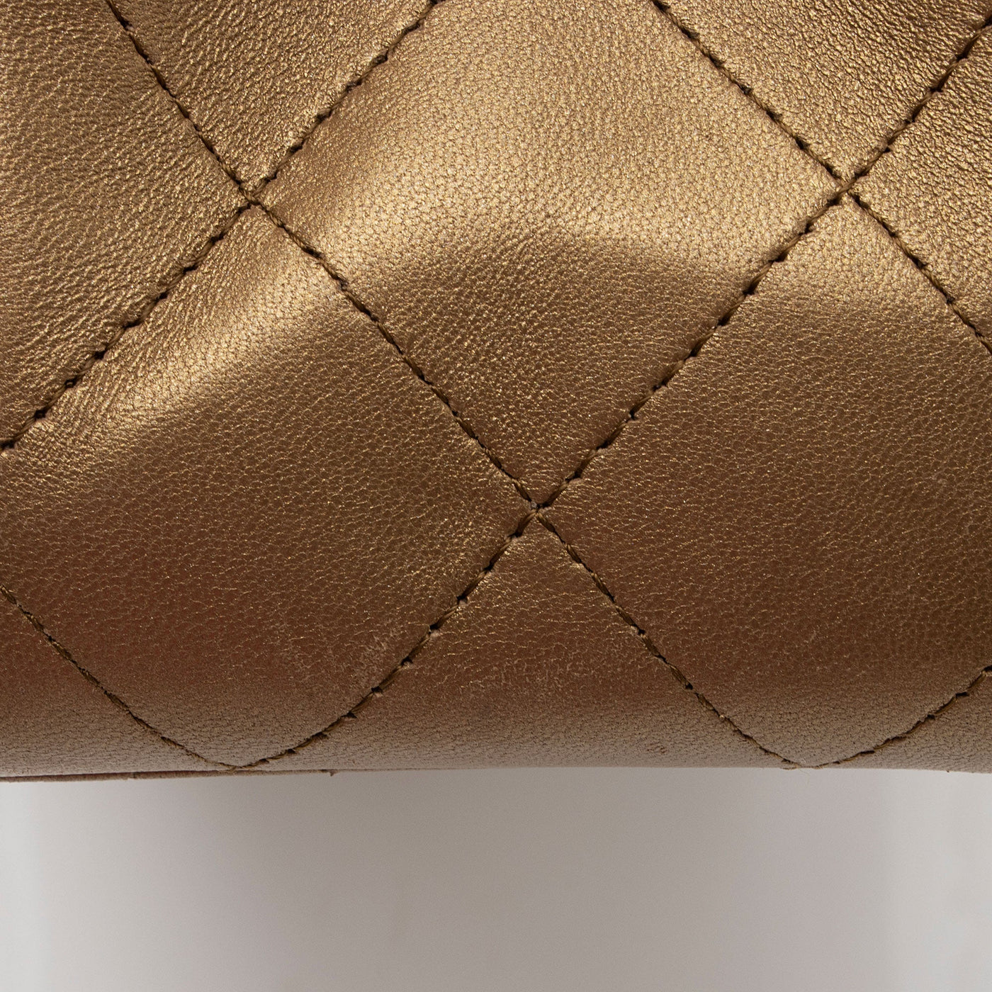 Chanel Metallic Lambskin Classic Maxi Double Flap Bag - Product Image 13