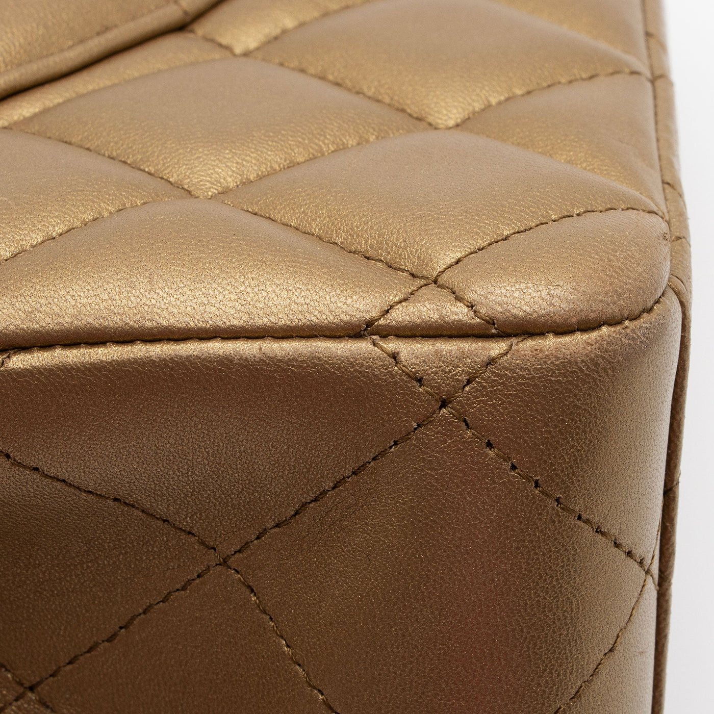 Chanel Metallic Lambskin Classic Maxi Double Flap Bag - Product Image 14