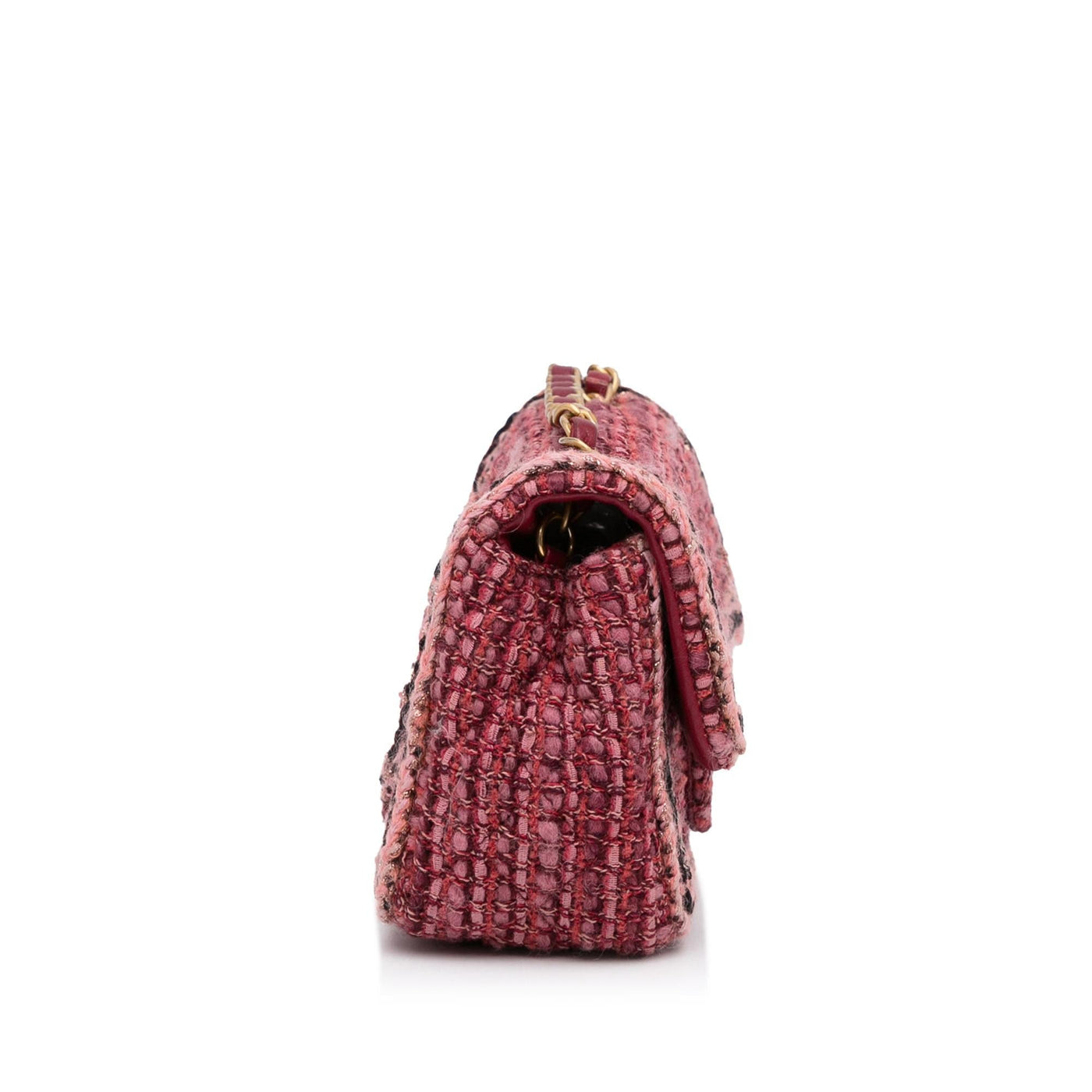 Chanel Mini Braided Classic Tweed Single Flap Bag - Product Image 3