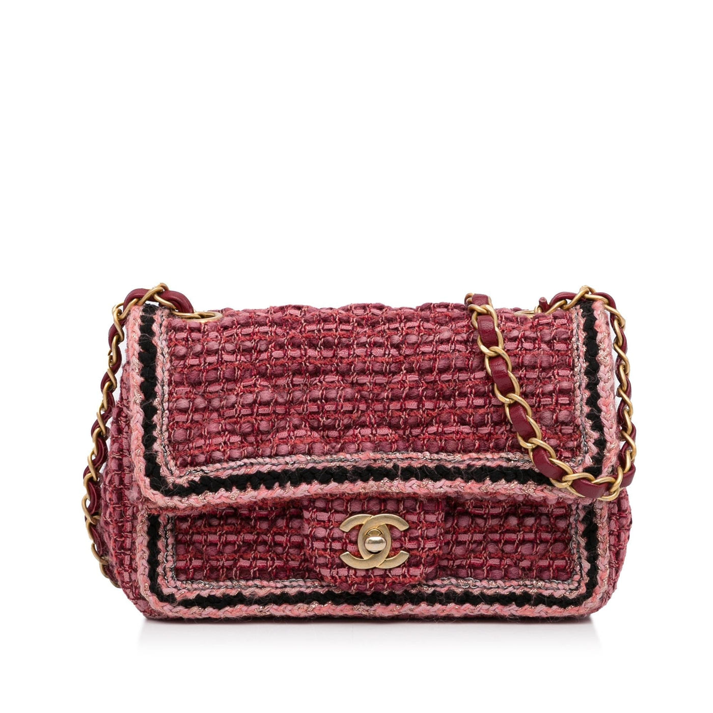 Chanel Mini Braided Classic Tweed Single Flap Bag | Studio Nafay