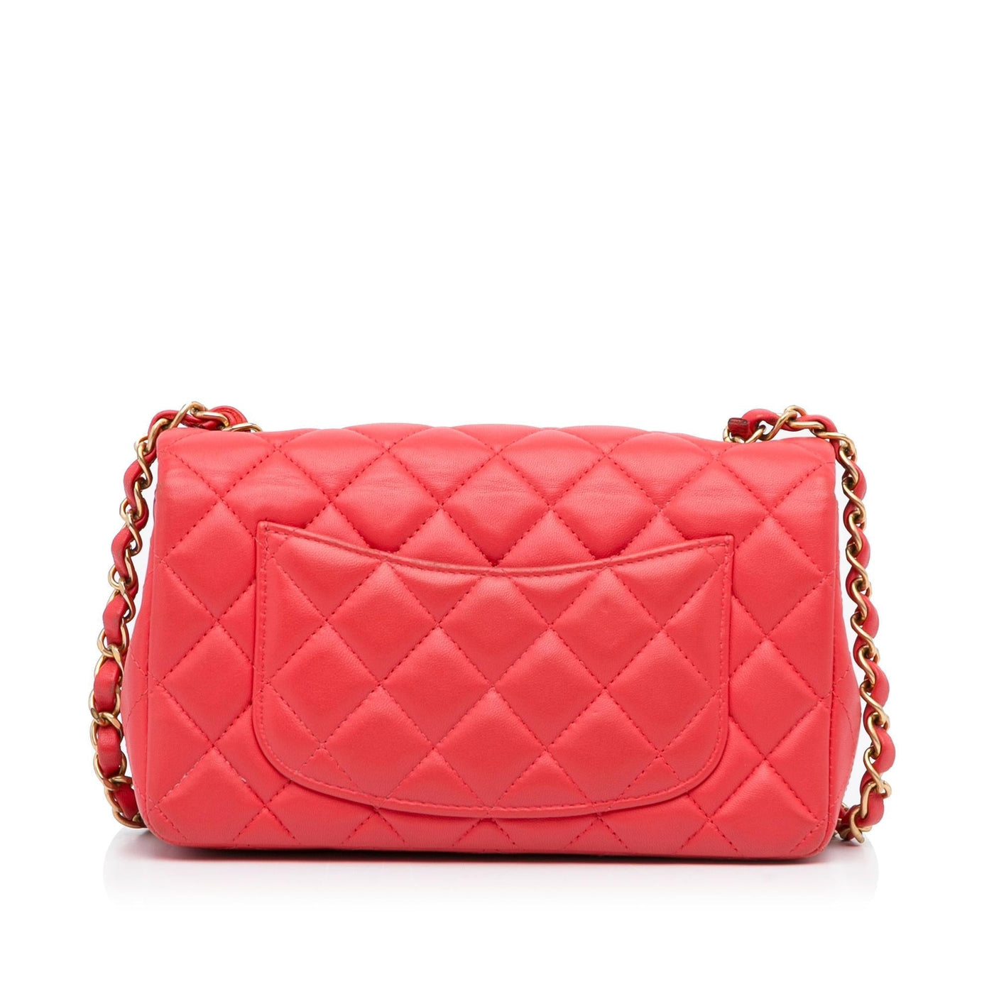 Chanel Mini Classic Lambskin Rectangular Single Flap - Product Image 4