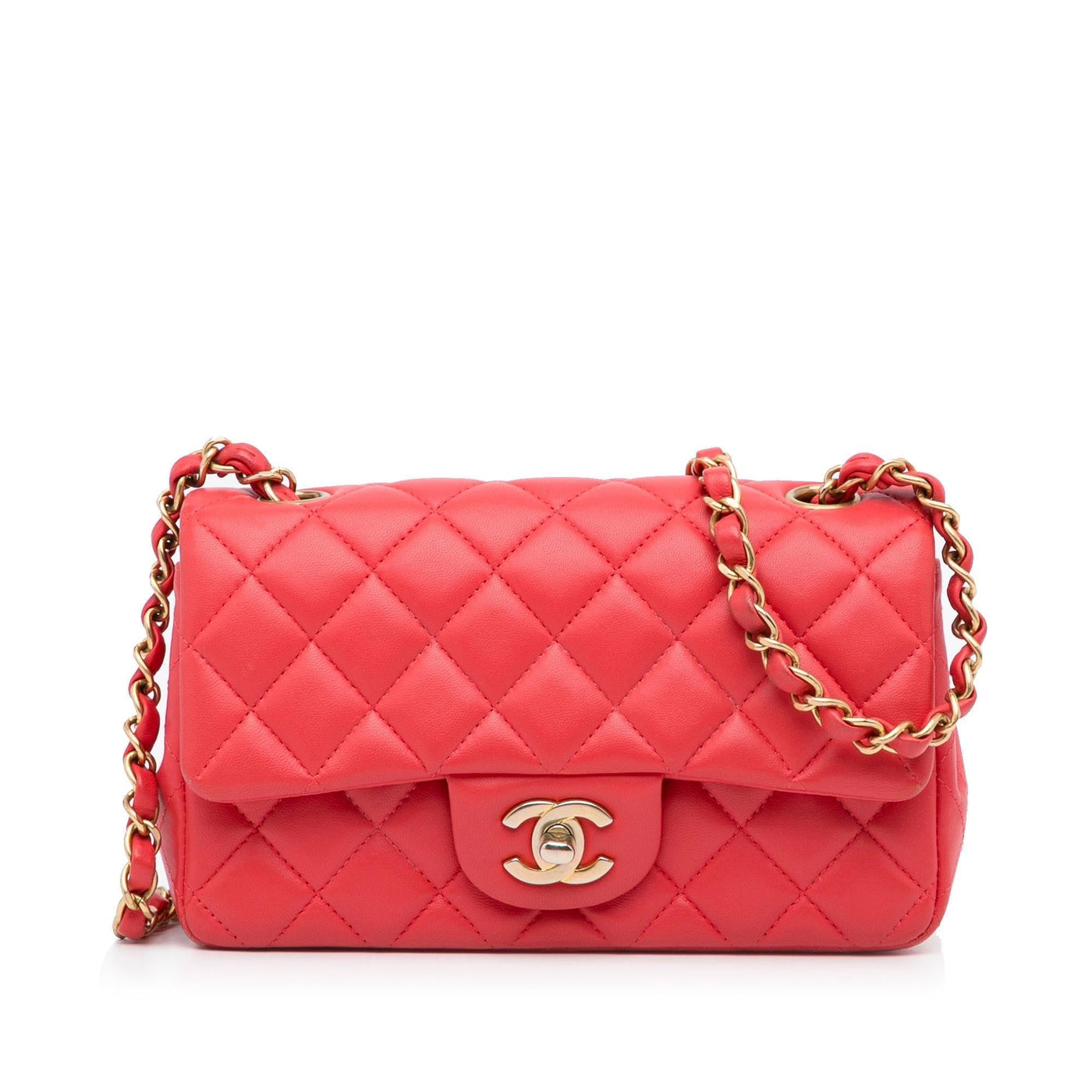 Chanel Mini Classic Lambskin Rectangular Single Flap | Studio Nafay