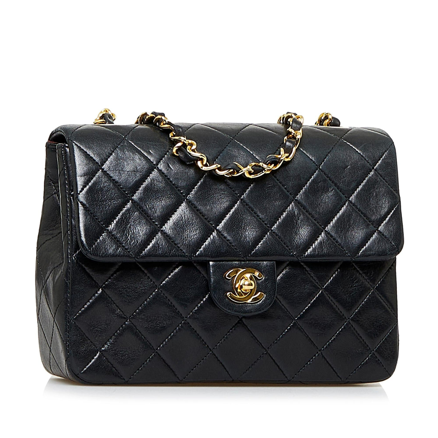 Chanel Mini Classic Square Lambskin Single Flap Bag - Product Image 2