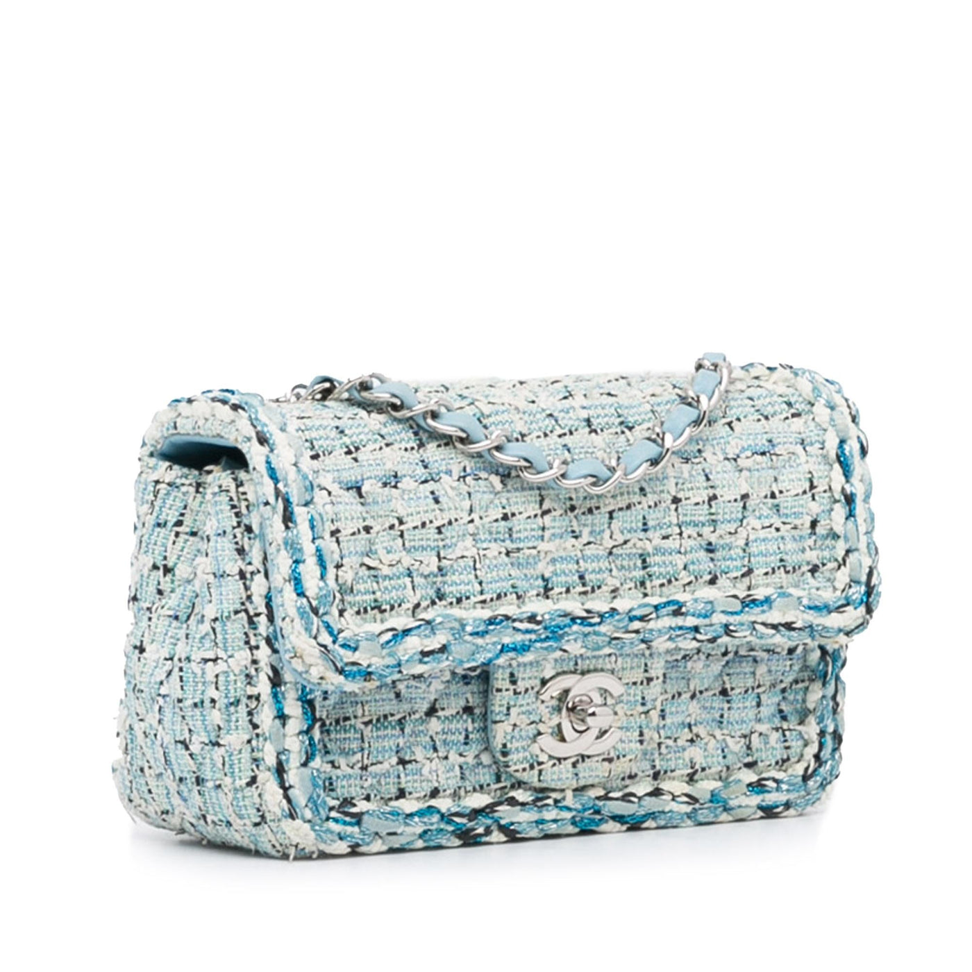 Chanel Mini Classic Tweed Single Flap - Product Image 2