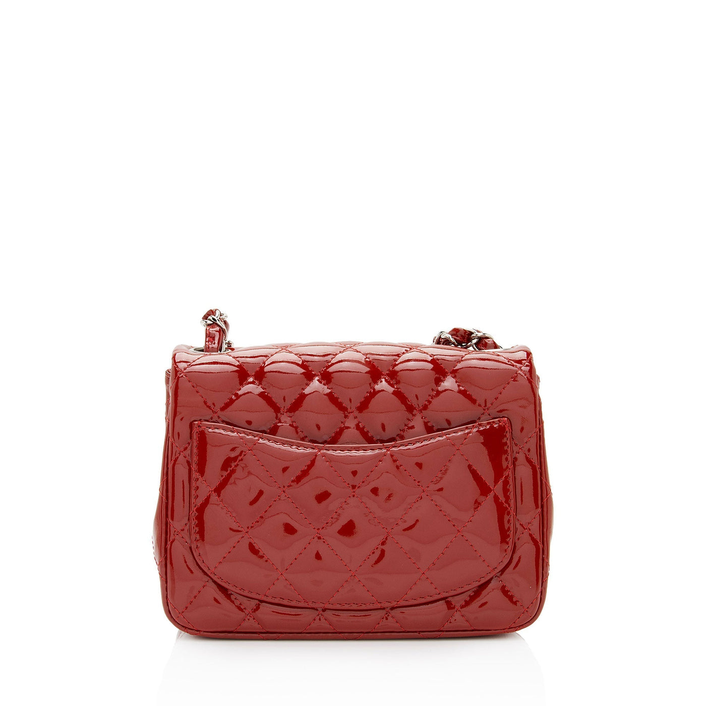 Chanel Patent Leather Classic Square Mini Flap Bag - Product Image 3