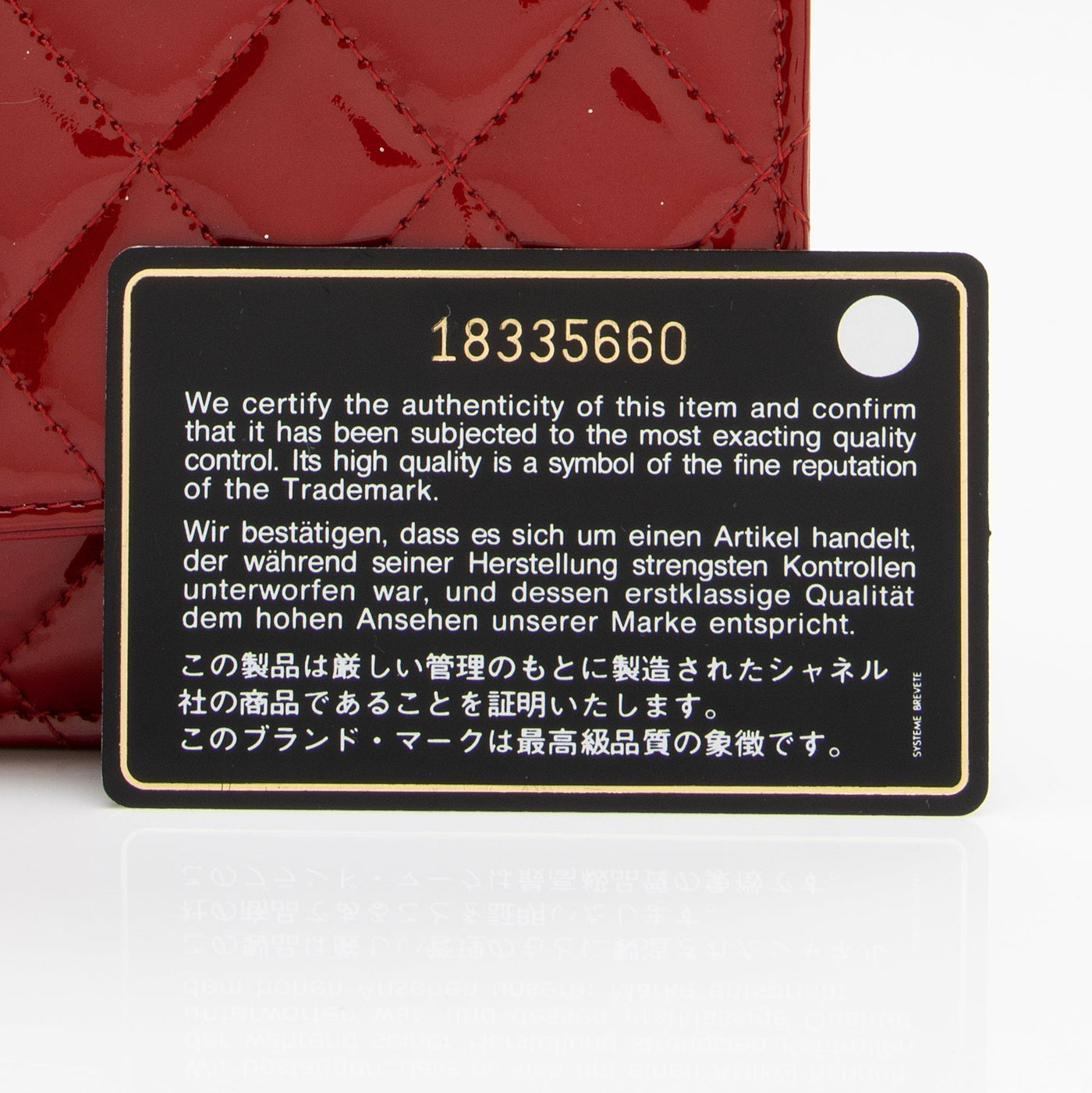 Chanel Patent Leather Classic Wallet on Chain Bag - Product Image 16