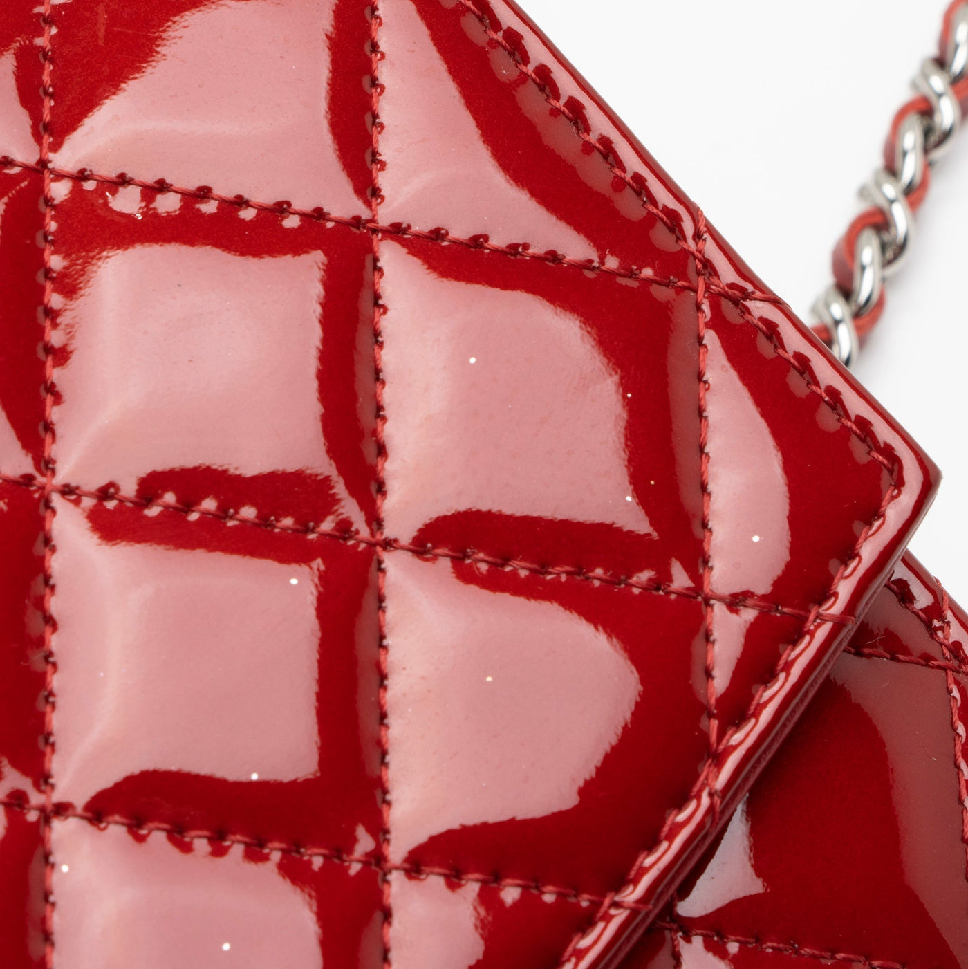 Chanel Patent Leather Classic Wallet on Chain Bag - Product Image 15