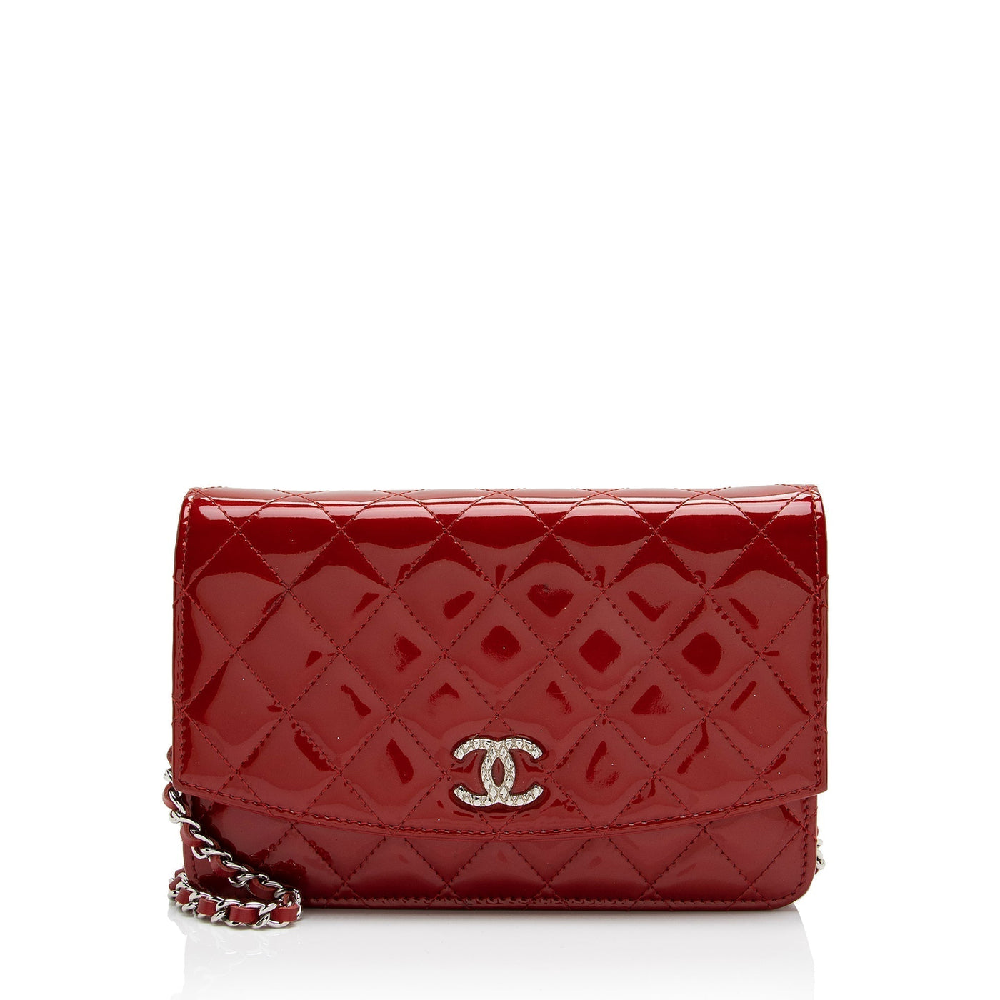Chanel Patent Leather Classic Wallet on Chain Bag - Product Image 17