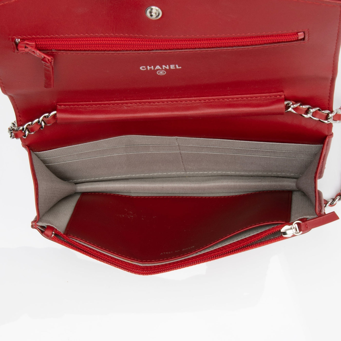 Chanel Patent Leather Classic Wallet on Chain Bag - Product Image 6