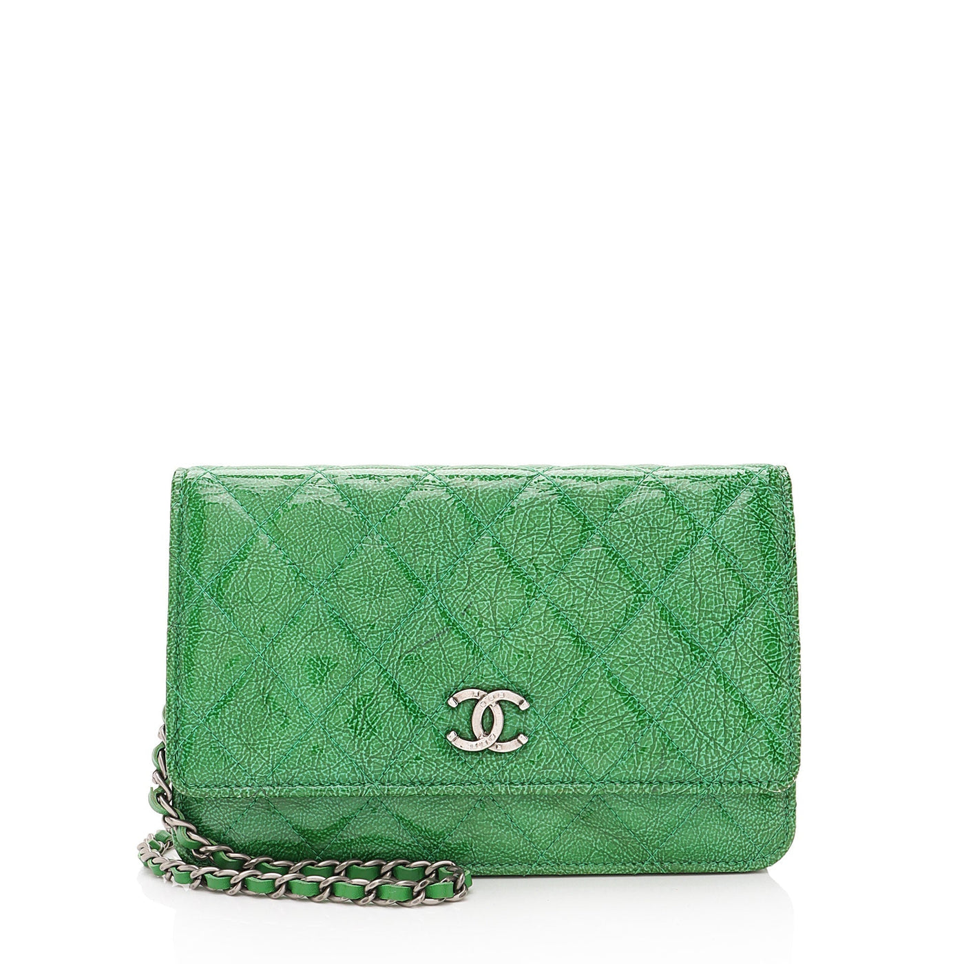 Chanel Patent Leather Classic Wallet on Chain Bag | Studio Nafay