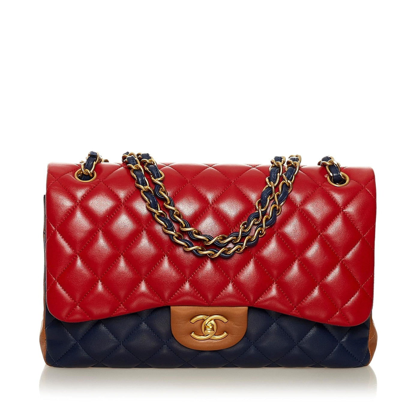 Chanel Tricolor Medium Classic Double Flap bag - Product Image 9