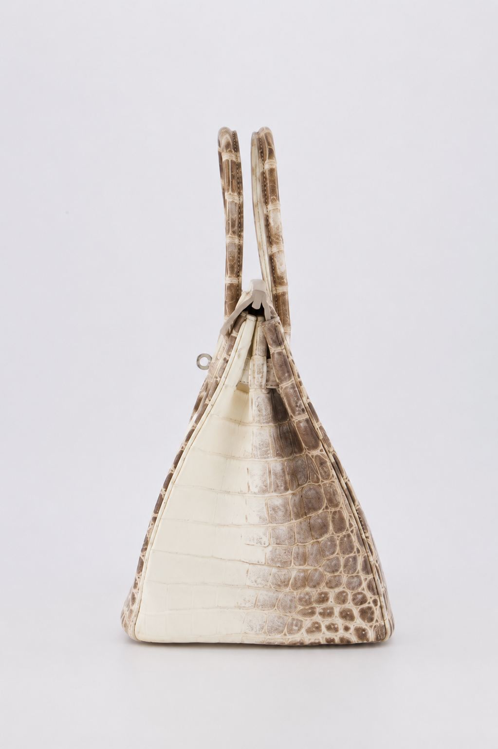*SUPER RARE* Hermes Birkin 30 Retourne Bag in Himalaya Crocodile Niloticus Leather with Palladium Hardware - Product Image 23