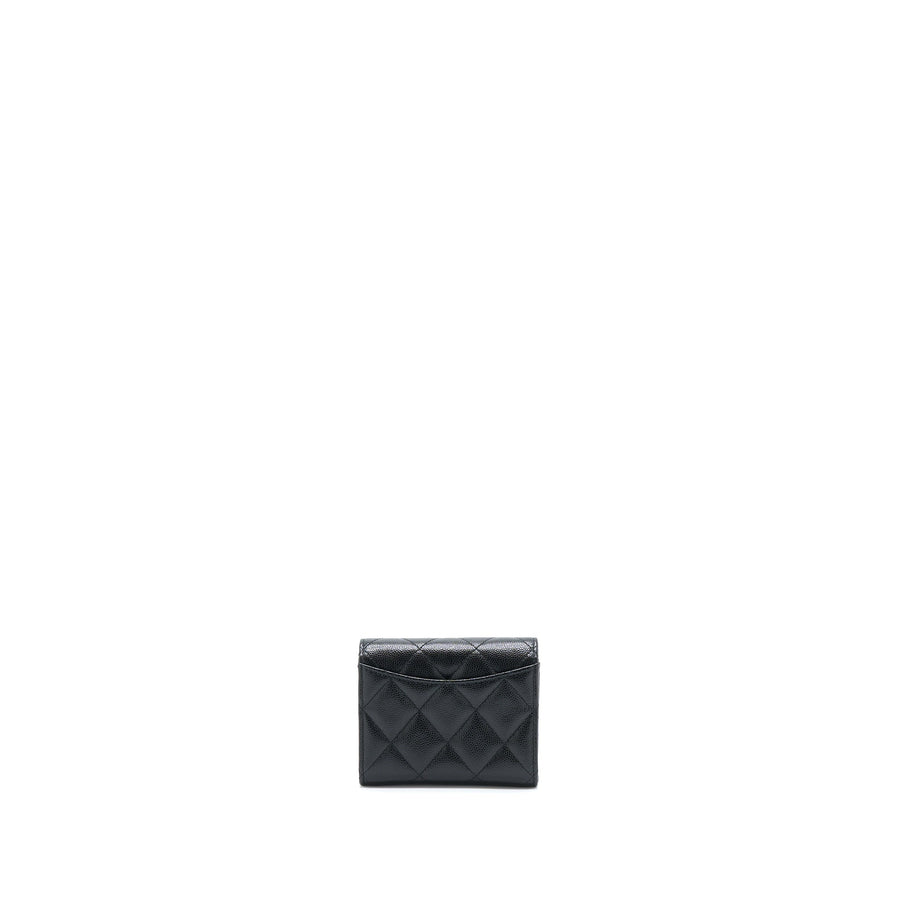 Chanel Card Holder On Chain Caviar Black LGHW | Studio Nafay