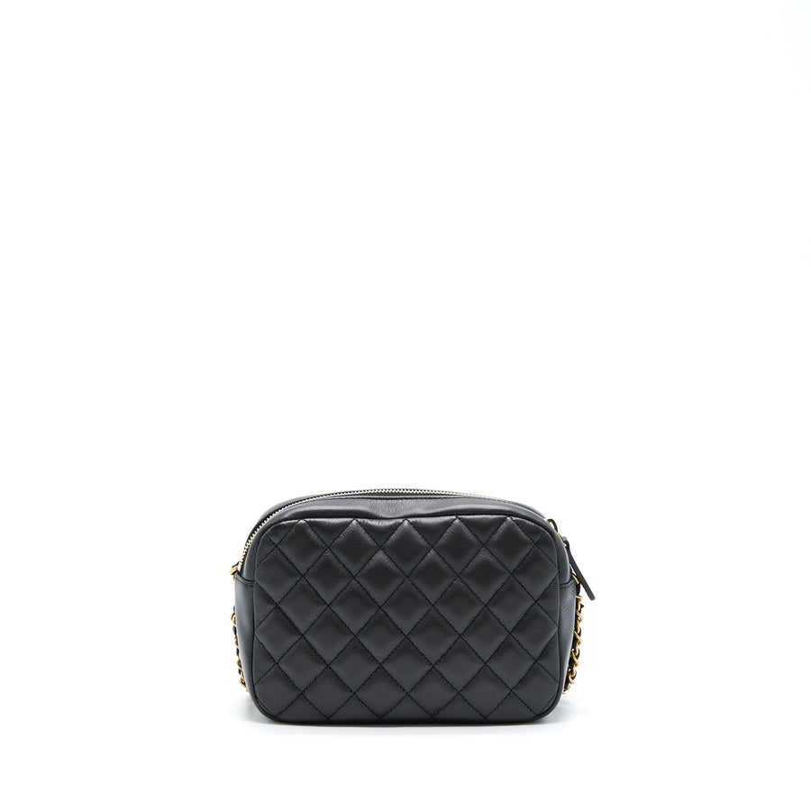 Chanel Camera Case Quilted Calfskin Black GHW | Studio Nafay