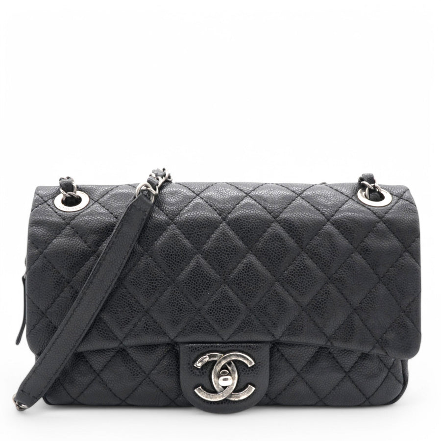 Chanel Caviar Flap Bag Black | Studio Nafay