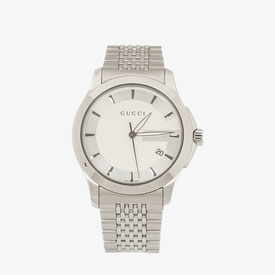 Gucci G-Timeless Stainless Steel Watch | Studio Nafay