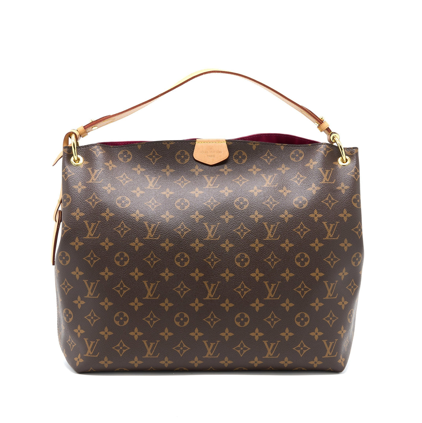 Louis Vuitton Graceful MM Monogram Canvas GHW (New Version)