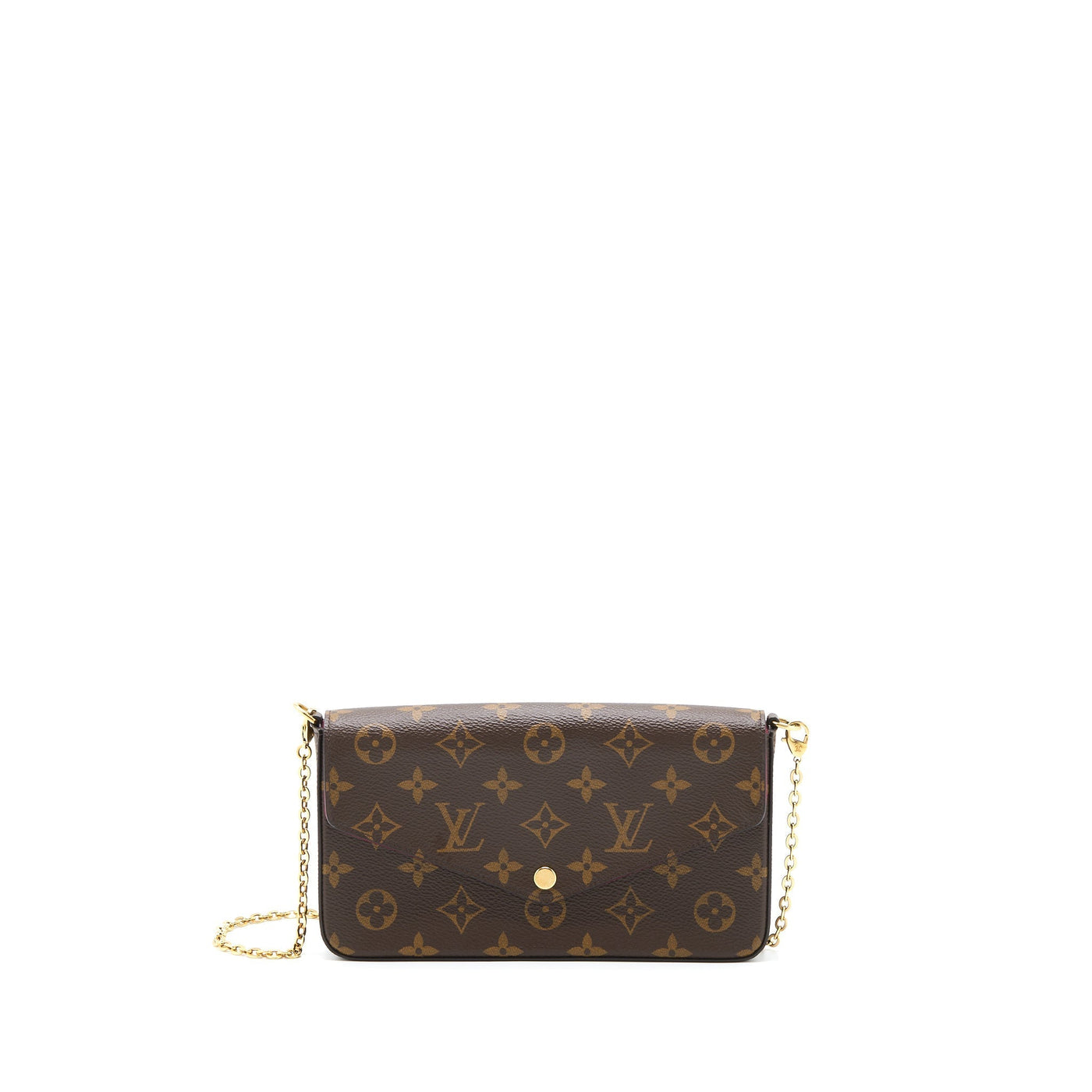 Louis Vuitton Felicie Pochette Monogram Canvas GHW