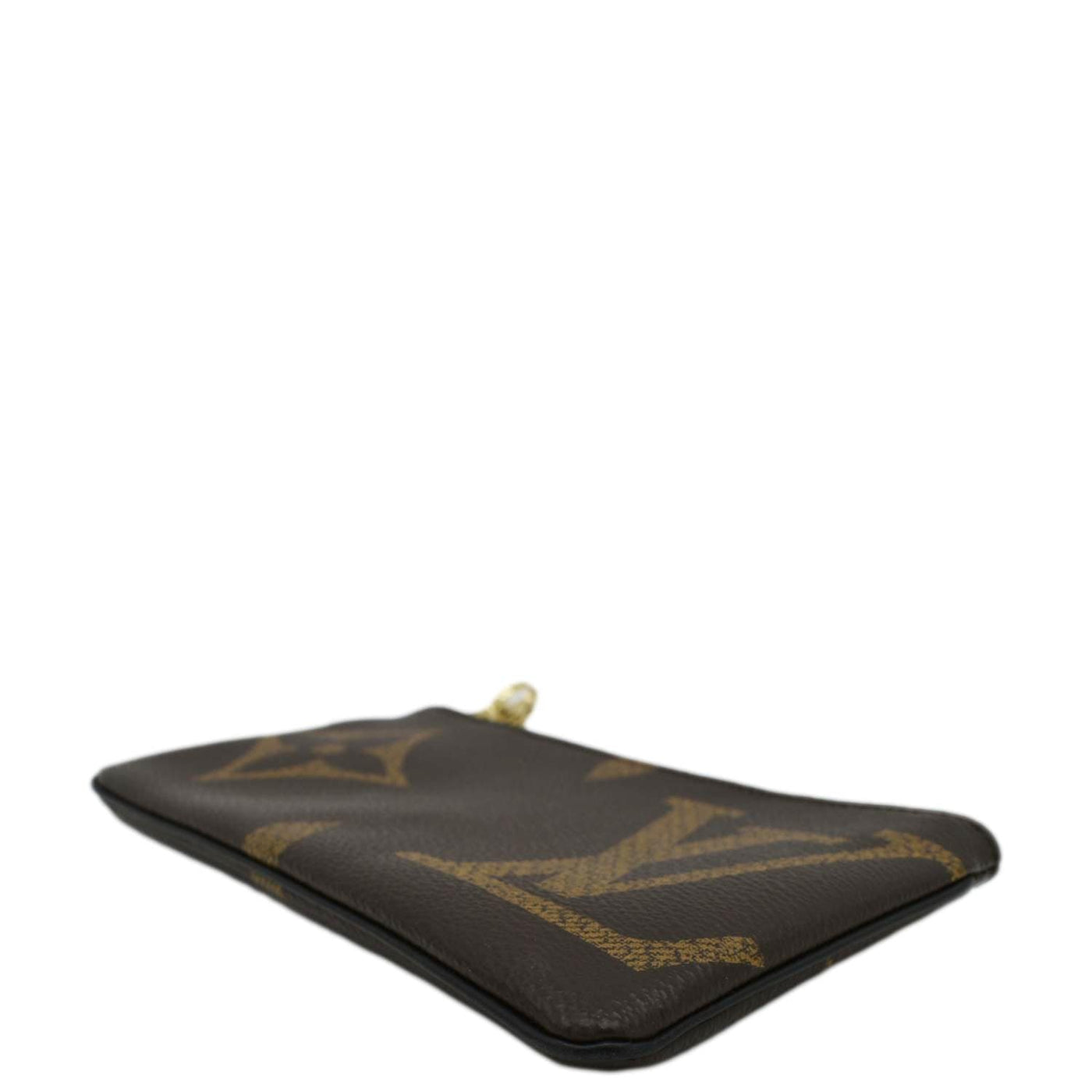 LOUIS VUITTON Giant Monogram Reverse Canvas Trio Pouch Brown