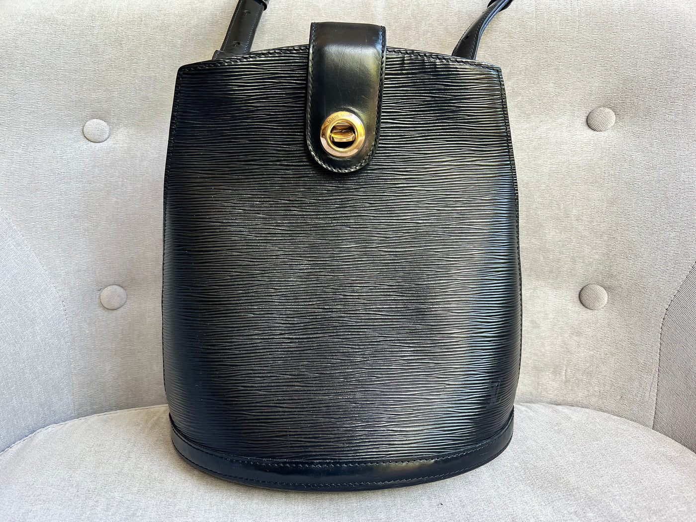 Louis Vuitton Black Epi Leather Cluny - Product Image 3