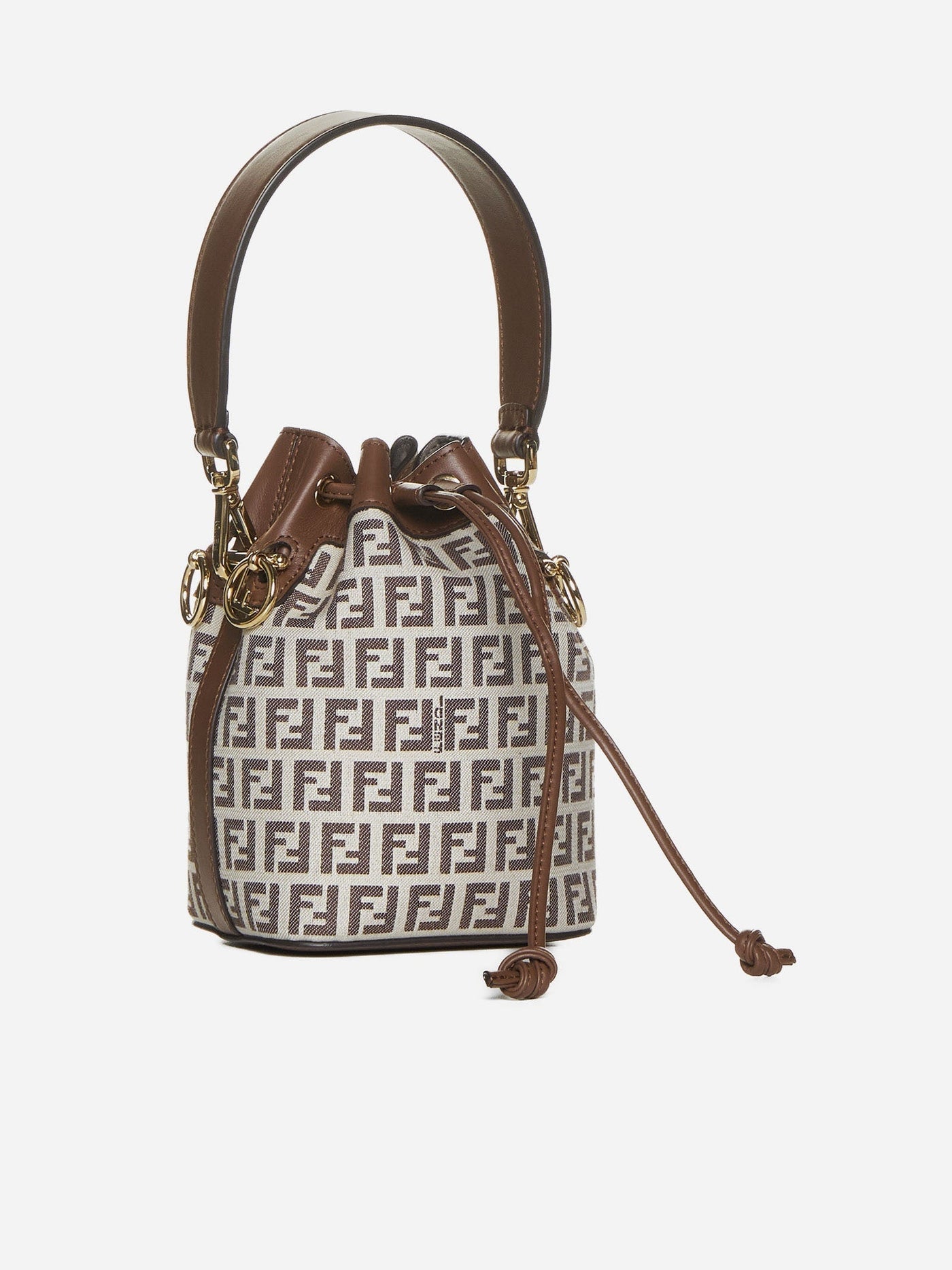 FENDI FF MINI MON TRÉSOR BUCKET BAG WITH SHOULDER STRAP - Product Image 2