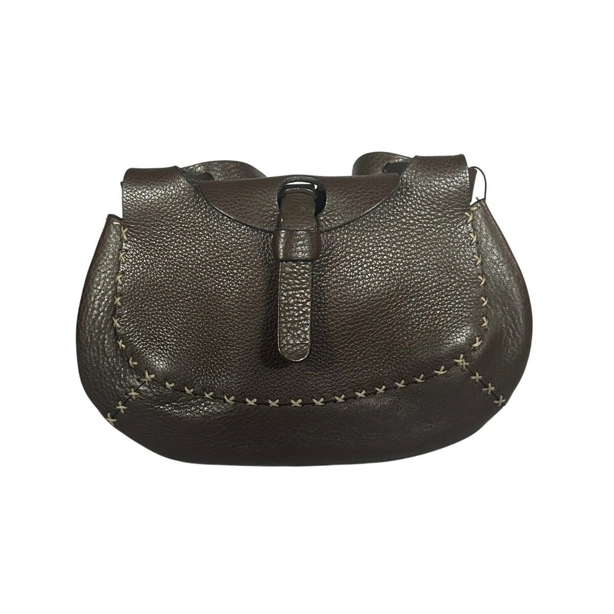 FENDI SELLERIA CALFSKIN LEATHER SHOULDER BAG - Product Image 4