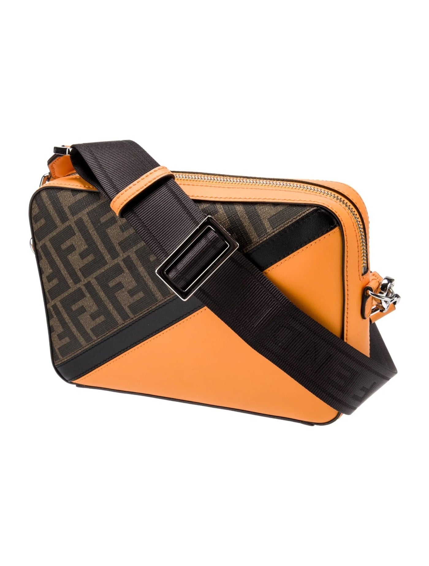 FENDI VITELLO LIBERTY CENTURY FF LOGO CAMERA BAG - Product Image 2
